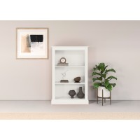 Estante baixa na cor branco lavado| coleção Mille 